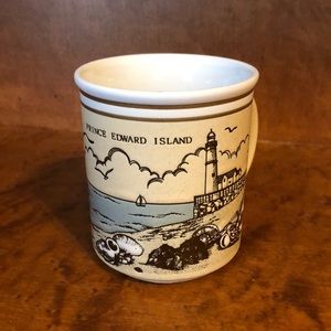 Vintage Prince Edward Island Stoneware Mug